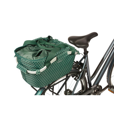 Basil Flair Carry All rear basket MIK, 22L, green