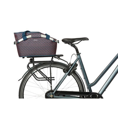 Basil Flair Carry All rear basket MIK, 22L, navy