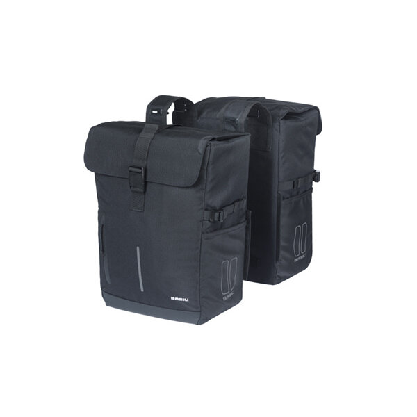 Move - double bicycle bag - black