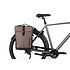 Basil Move - bicycle double bag - 30 liter- brown