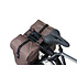 Basil Move - bicycle double bag - 30 liter- brown