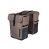 Basil Move - bicycle double bag - 30 liter- brown