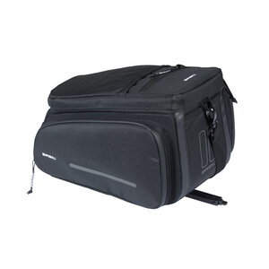 Basil Move - Gepäckträgertasche MIK -  10-26 Liter - schwarz
