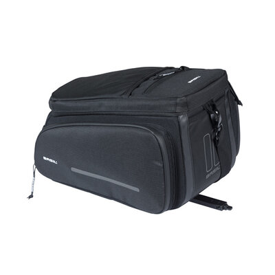 Basil Move - trunkbag MIK - 10-26 liter - black