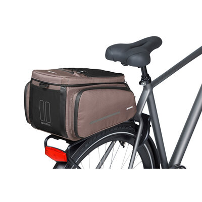 Basil Move - trunkbag MIK - 10-26 liter - brown