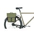 Basil GO - double bicycle bag MIK - 32 liter - green