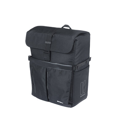 Basil Move Fahrrad Schultertasche MIK Hooks  - Einzeltasche - 15 Liter - schwarz