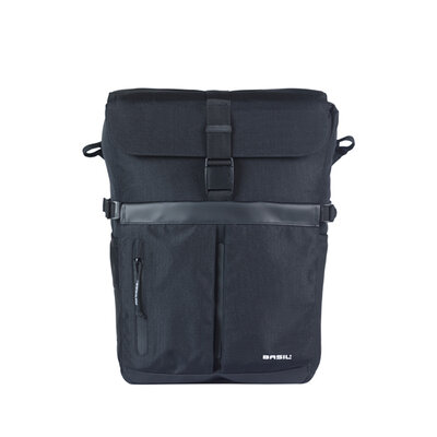 Basil Move Fahrrad Schultertasche MIK Hooks  - Einzeltasche - 15 Liter - schwarz