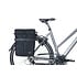 Basil Move commuter bicycle bag MIK Hooks - single pannier bag - 15 litres - black