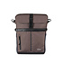 Basil Move commuter bicycle bag MIK Hooks - single pannier bag - 15 litres - brown