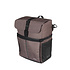 Basil Move commuter bicycle bag MIK Hooks - single pannier bag - 15 litres - brown