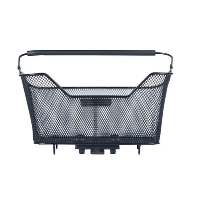 Basil Base M Multi System NX - bicycle basket - rear - black