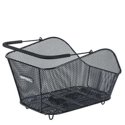 Basil Icon M MIK – Fahrradkorb – hinten - schwarz