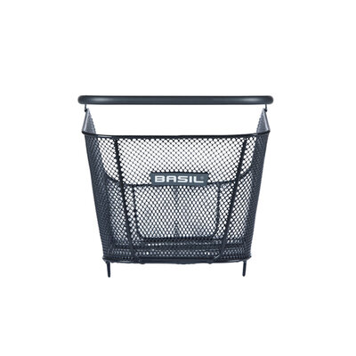 Basil Icon M Multi System NX - bicycle basket - rear - black