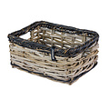 Dijon S - bicycle basket - grey/black