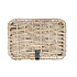 Basil Dijon - bicycle basket - small - grey/black