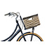 Basil Dijon - bicycle basket - large - grey/black