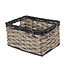 Basil Dijon - bicycle basket - large - grey/black