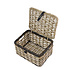 Basil Dijon - bicycle basket - large - grey/black