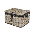 Dijon L - bicycle basket - grey/black