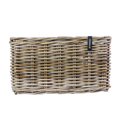 Basil Dax S - bicycle basket - large - grey