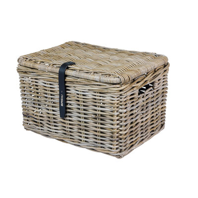 Basil Dax - bicycle basket - large - grey