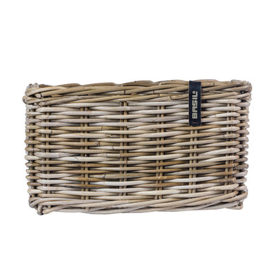 Basil Dax L - bicycle basket - large - grey