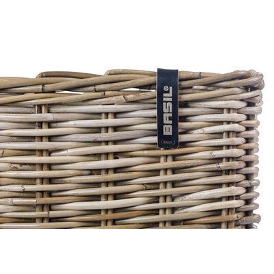 Basil Dax L - bicycle basket - large - grey