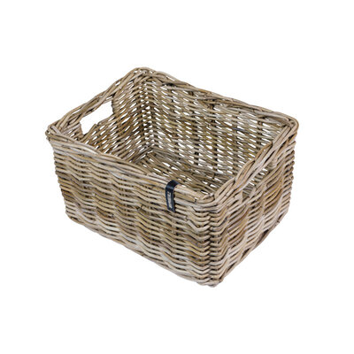 Basil Dax L - bicycle basket - large - grey