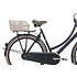 Basil Cento Flower S - bicycle basket - rear - metallic nude