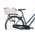 Basil Cento MIK - bicycle basket - rear - nude metallic