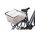 Basil Cento MIK - bicycle basket - rear - nude metallic