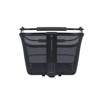 Basil Cento Tech Fiber Nordlicht MIK - Fahrradkorb - hinten - solid schwarz