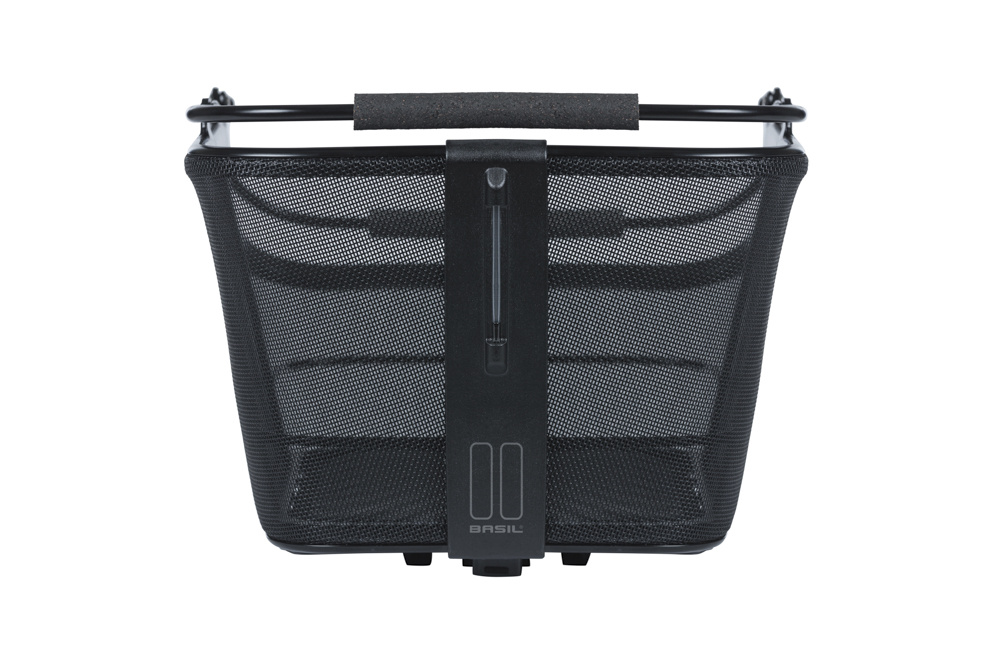 Basil Cento Tech Fiber - bicycle basket Nordlicht MIK - rear Basil Cento Tech Fiber - bicycle basket Nordlicht MIK - rear