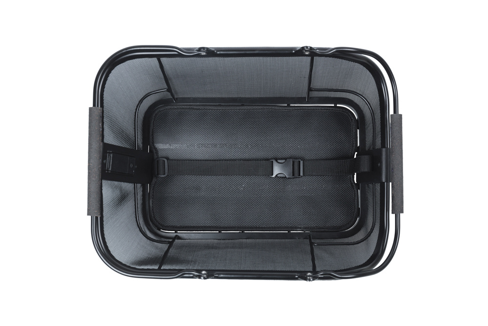 Basil Cento Tech Fiber - bicycle basket Nordlicht MIK - rear Basil Cento Tech Fiber - bicycle basket Nordlicht MIK - rear