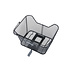 Basil Lesto MIK - rear basket - rear - black