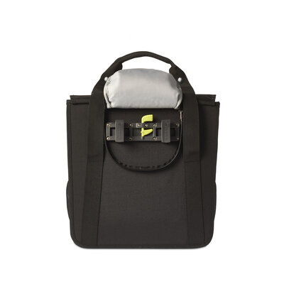 Basil GO - enkele fietstas - 16 liter - zwart