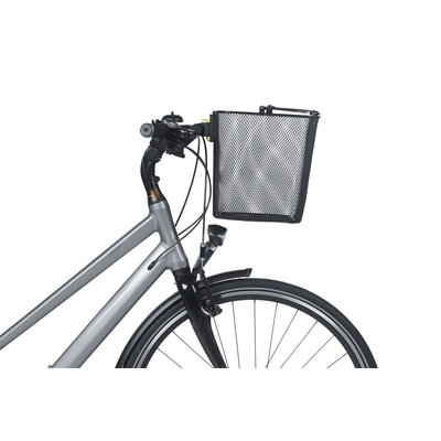 Basil Bilbao handlebar holder - Fahrradkorb - vorne - inklusive Basil KF Lenkerhalter - schwarz
