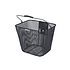 Basil Bilbao handlebar holder  - bicycle basket - front - including Basil KF handlebar holder - black