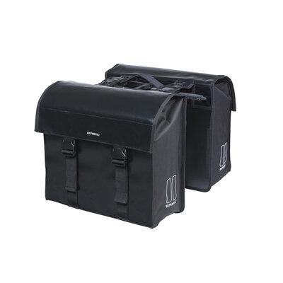 Basil Urban Load - double pannier bag MIK - 48-53 litres - black