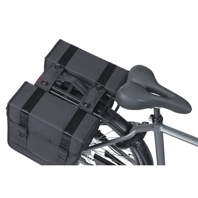 Basil Tour - Fahrrad Doppeltasche MIK - 28 Liter - schwarz