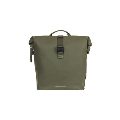 Basil SoHo Nordlicht MIK - bicycle double bag - 41 liter - moss green