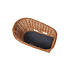 Basil Pasja - dog bicycle basket MIK - large- 50 cm - rear - natural