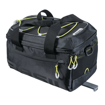 Basil Miles - Gepäckträgertasche MIK -  7 Liter - grau/schwarz