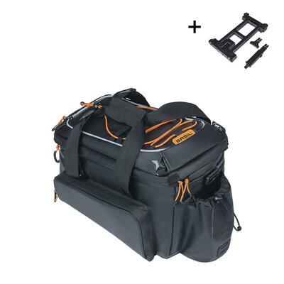 Basil Miles Tarpaulin - trunkbag XL Pro MIK - 9-36 litres - black