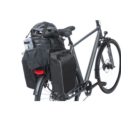 Basil Miles Tarpaulin - trunkbag XL Pro MIK - 9-36 litres - black