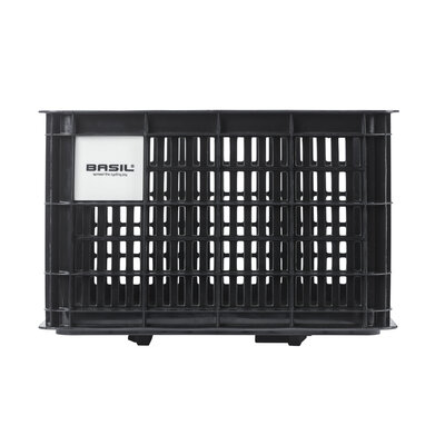 Basil bicycle crate M MIK - medium - 29.5 litres - black