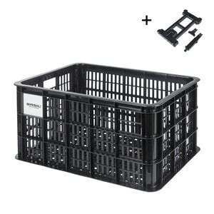 Crate L - bicycle crate MIK - black