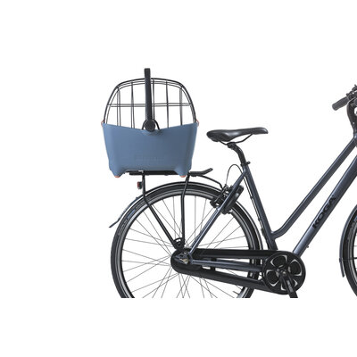 Basil Buddy dog bicycle basket - MIK - faded denim