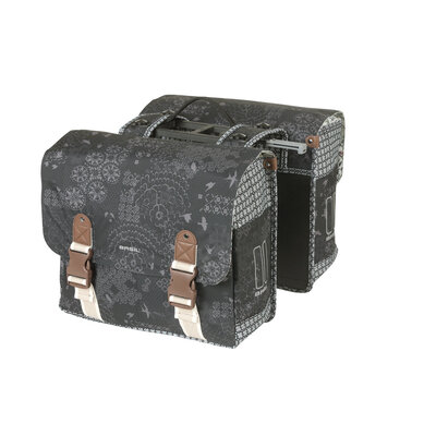 Basil Bohème MIK - double bicycle bag - 35 liter - black